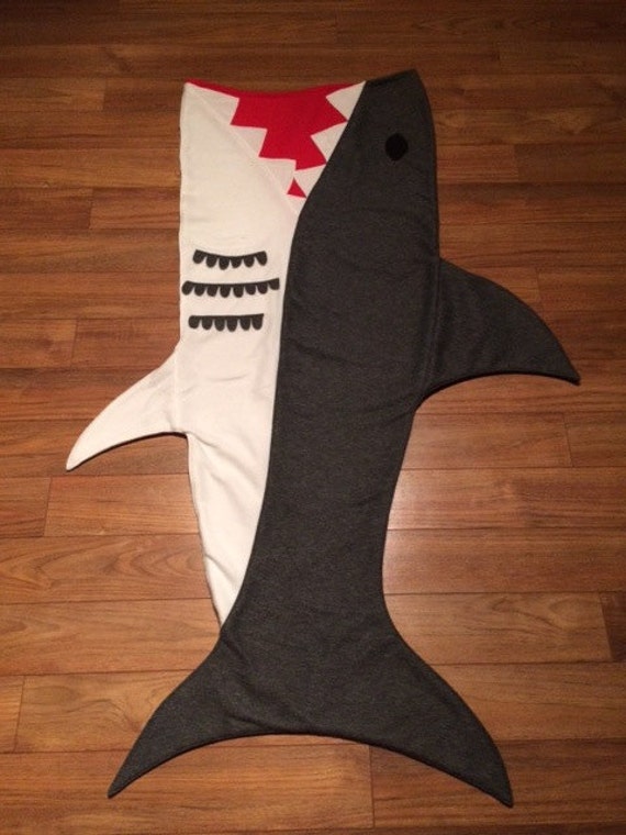 Items Similar To Original Shark Attack Blanket On Etsy