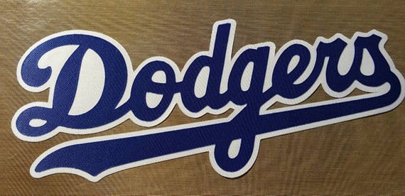 los angeles dodgers patch