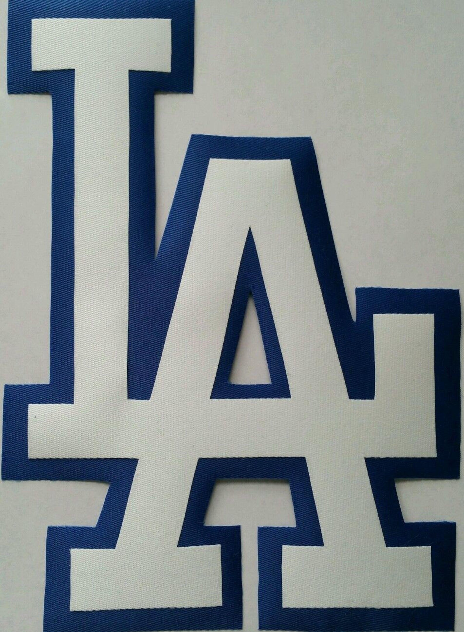 Huge Los Angeles Dodgers Iron on Patch Etsy