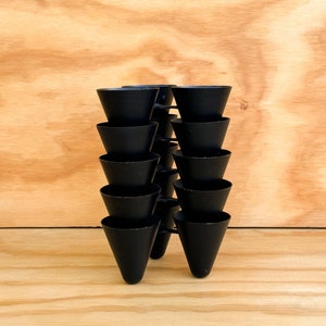 Gunnar Ander for Ystad Metall Black Metal Candle Holder - Made in Sweden (5 available)