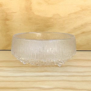 Iittala Glass Ultima Thule Bowl by Tappio Wirkkala
