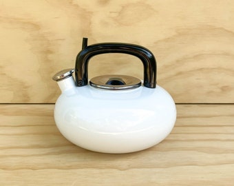 Copco Black 2-quart Beaded Enamel-on-Steel Tea Kettle 