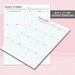 Weekly Planner Printable Download 7 Day Planner Productivity Planner to ...