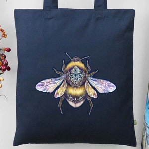 NEW Premium Quality Organic honey bumble bag, tote, insect , Mother nature handbag, wildlife purse, ethically produced