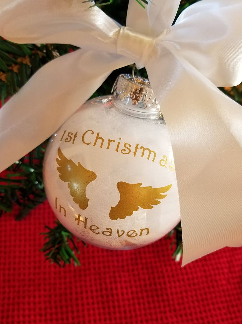 First Christmas In Heaven Ornament 