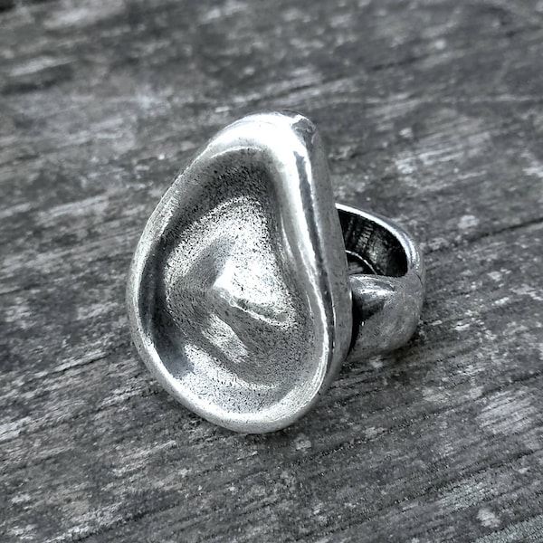 Damenschmuck, Zamak-Ring, Damenring, Boho-Ring für Frauen, Uno de 50-Stil, Boho-Ring, handgefertigter Ring