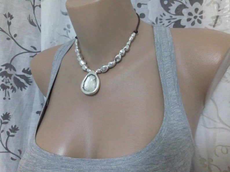 crystal necklace women jewelry uno no de 50 jewelry