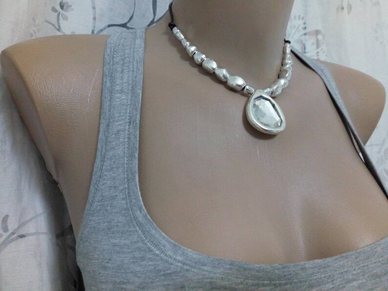 crystal necklace women jewelry uno no de 50 jewelry