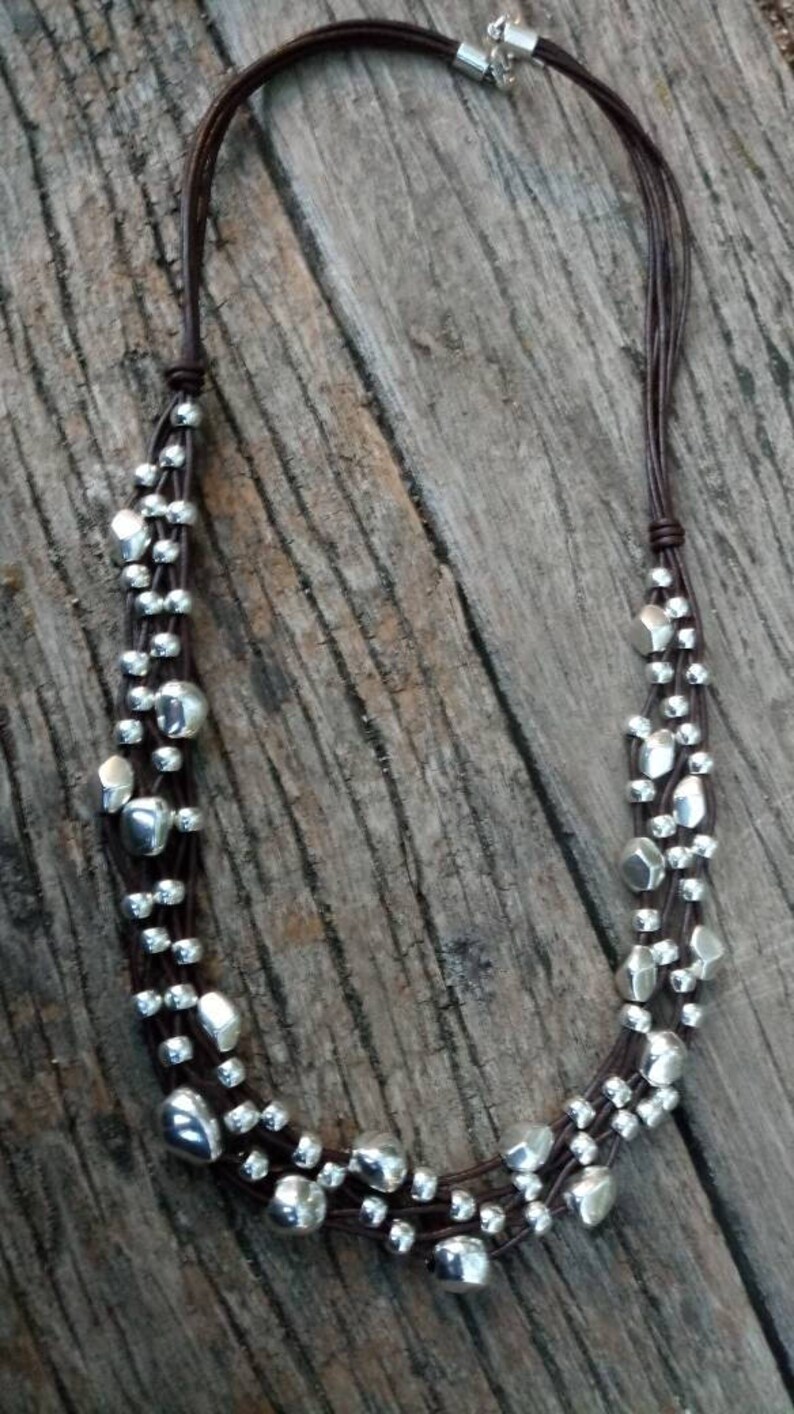 boho necklace boho necklace woman jewelry uno no de 50 jewelry leather necklace long necklace women jewelry