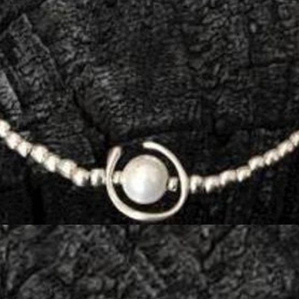 Uno de 50 Estilo, Tour de cou femme, collier femme, collier de perles, collier plaqué argent, collier boho, collier cadeau, collier en argent