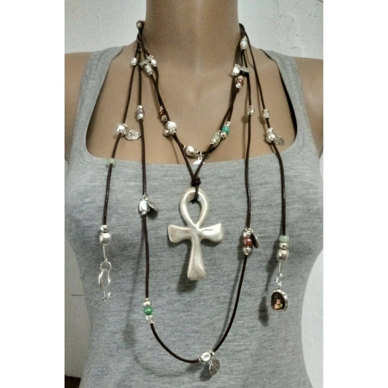 woman necklace boho necklace uno no de 50 jewelry women jewelry
