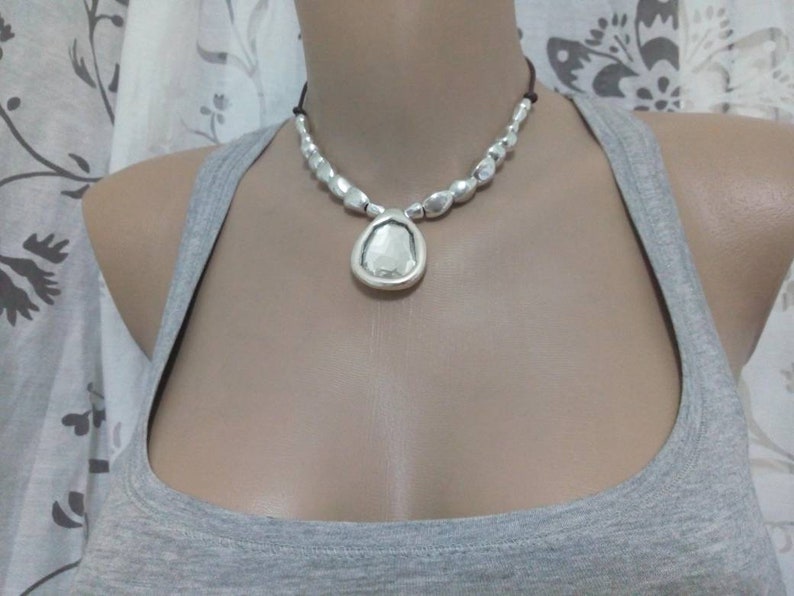 crystal necklace women jewelry uno no de 50 jewelry