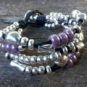 Perlenarmband für Frauen,Lederarmband für Geschenk Uno de 50 Stil,Armband Geburtstagsgeschenk,Armband Geburtstag Silber,handgemachtes Armband