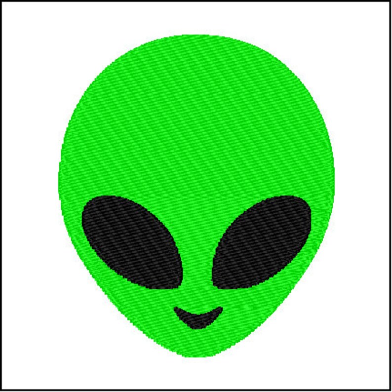 Alien embroidery sybju design  etsy Alien embroidery sybju design  etsy