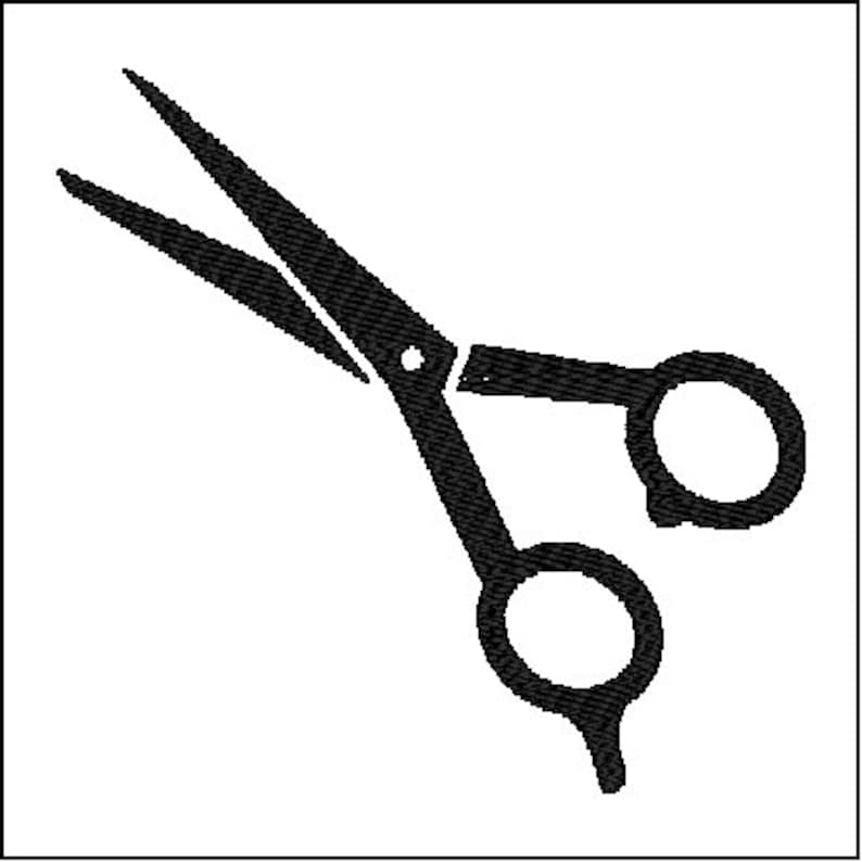 Scissors embroidery design  etsy Scissors embroidery design  etsy