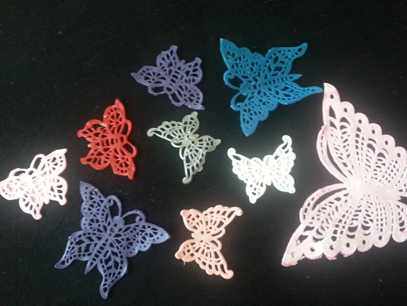 Halloween Festival Christmas Party Decoration Or Graduation New Year EDIBLE Butterflies and Dragonflies Birthday BabyBridal Shower