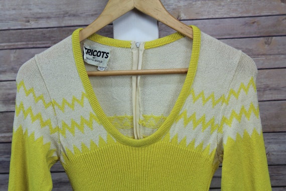 Vintage c. 1970's Tricots by Youth Guild Ribbed Fi