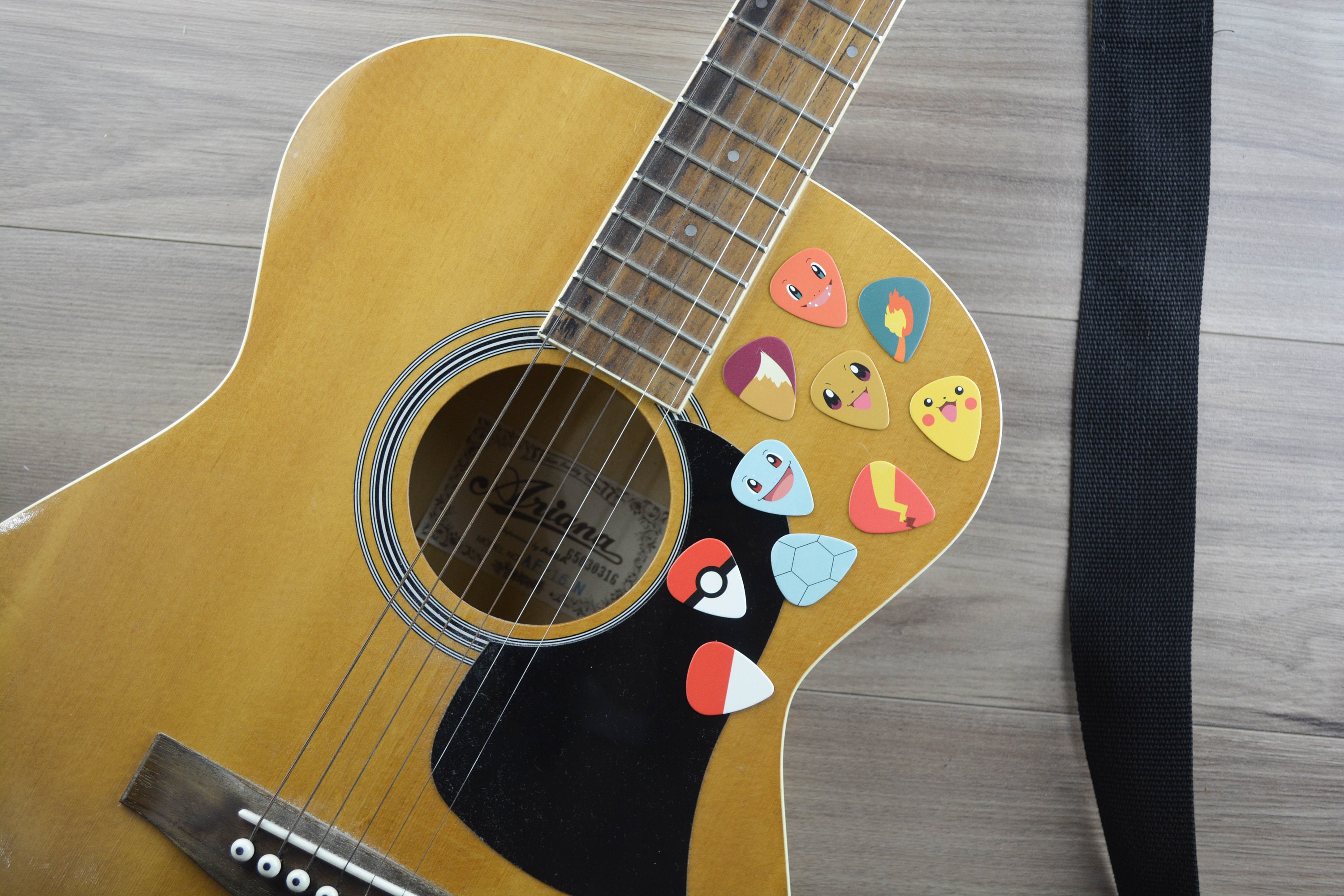 Pokemon Guitar Picks Etsy