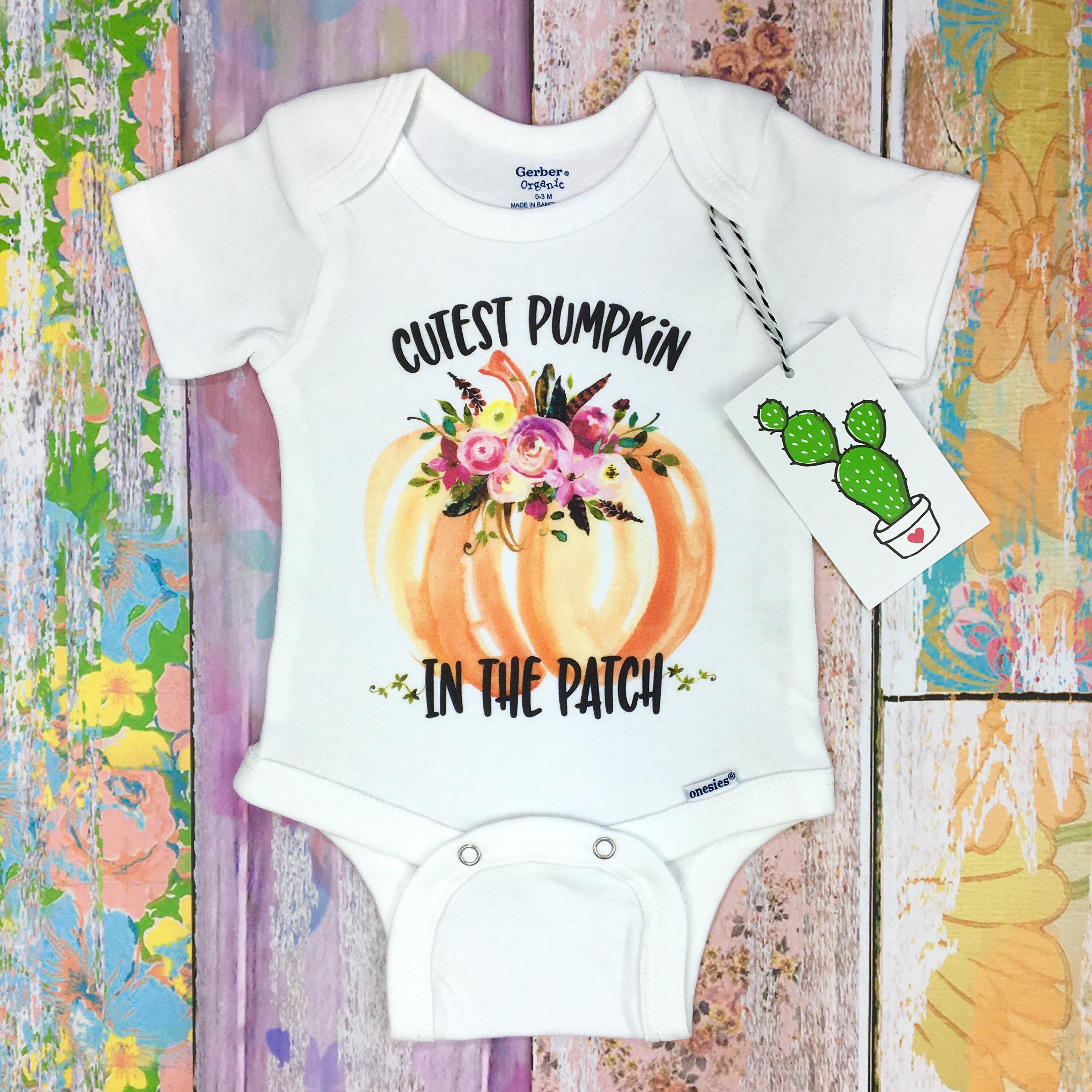 Pumpkin Onesie Pumpkin Shirt Baby Girl Onesie Toddler Girl | Etsy