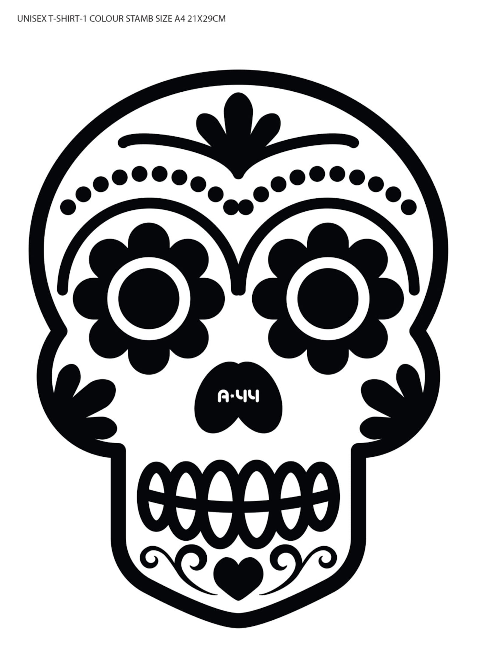 Dia de los muertos SVGPDF cut file for cricut silhouette | Etsy