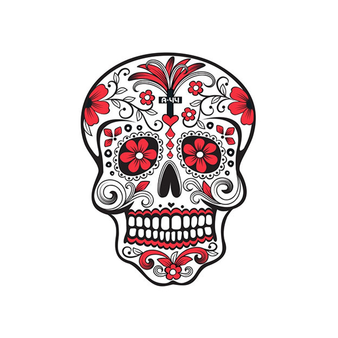 Dia de los muertos vector SVGPDF cut file for cricut | Etsy