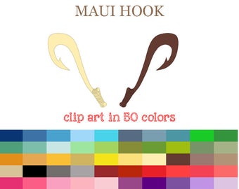 Maui Hook Clip Art Etsy Maui Hook Clip Art Etsy