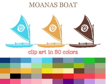 Moana Boat Sail Etsy Moana Boat Sail Etsy