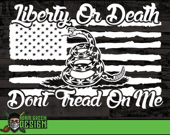 dont tread on me svg etsy