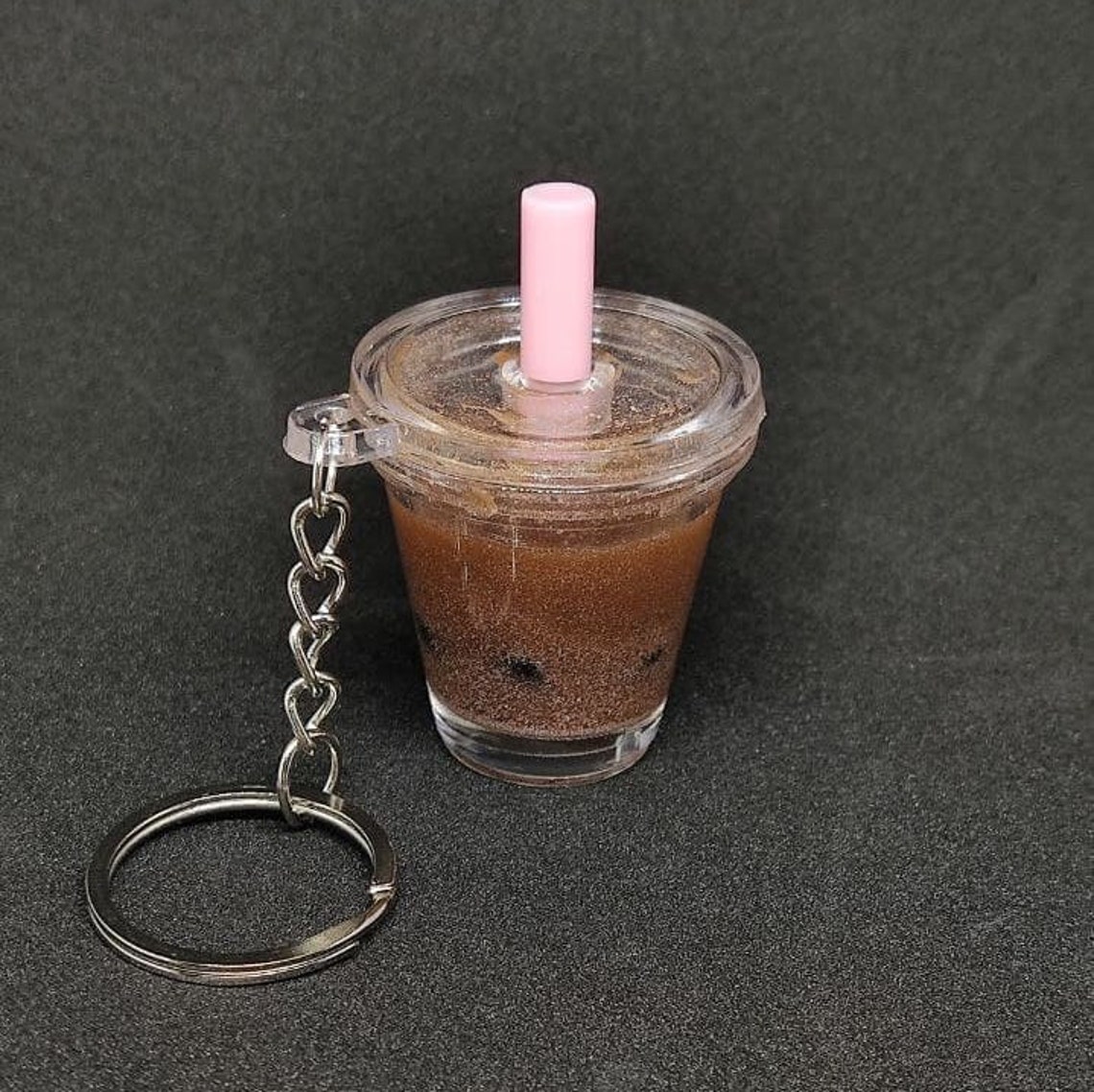 Keychain Coffee Bubble Tea Shaker Drinks Food Drinks Coffee Etsy