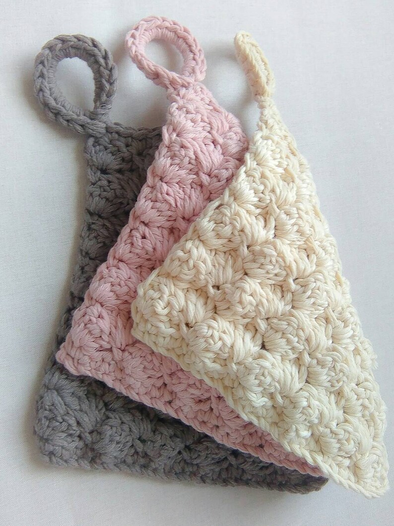 Washcloth crochet washcloth spa party favors gift for Etsy
