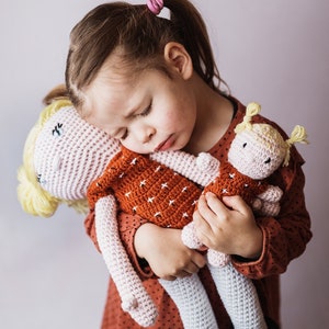 Look alike crochet doll, Big crochet doll, gift for kids, personalized doll