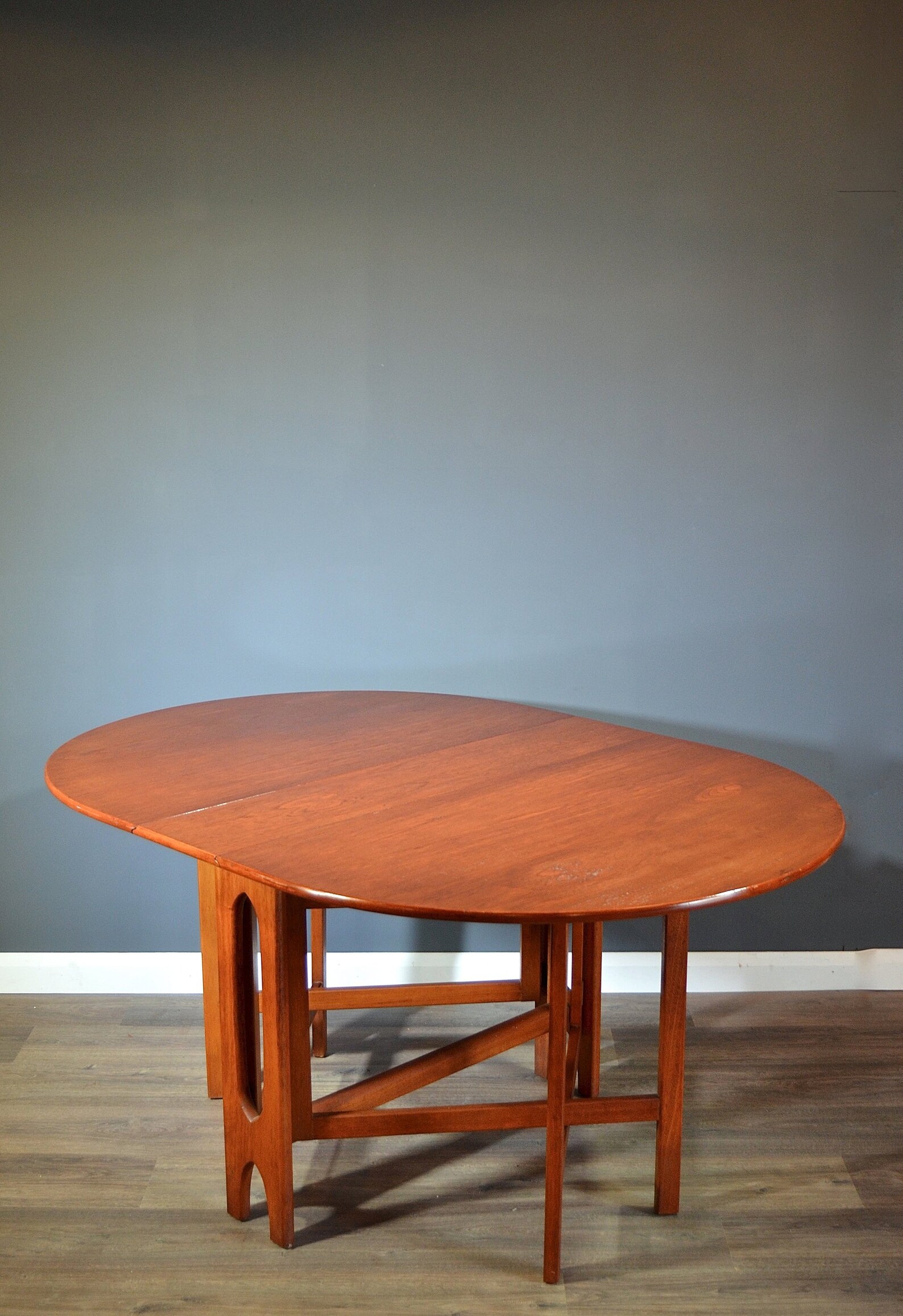 Midcentury Mcintosh Drop Leaf Teak Table. Vintage Modern / Etsy