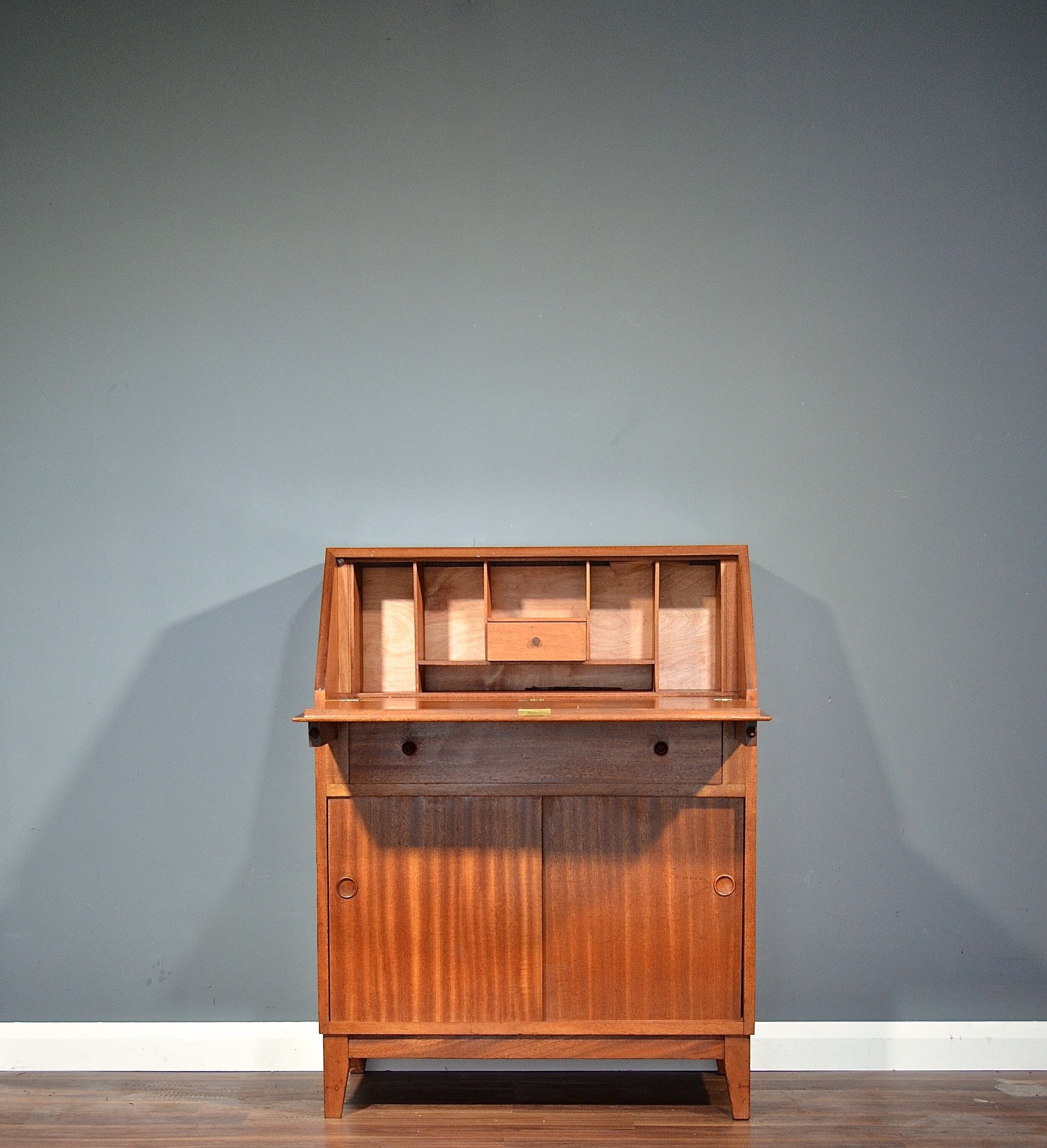 Vintage Midcentury Heal S Bureau Desk Etsy