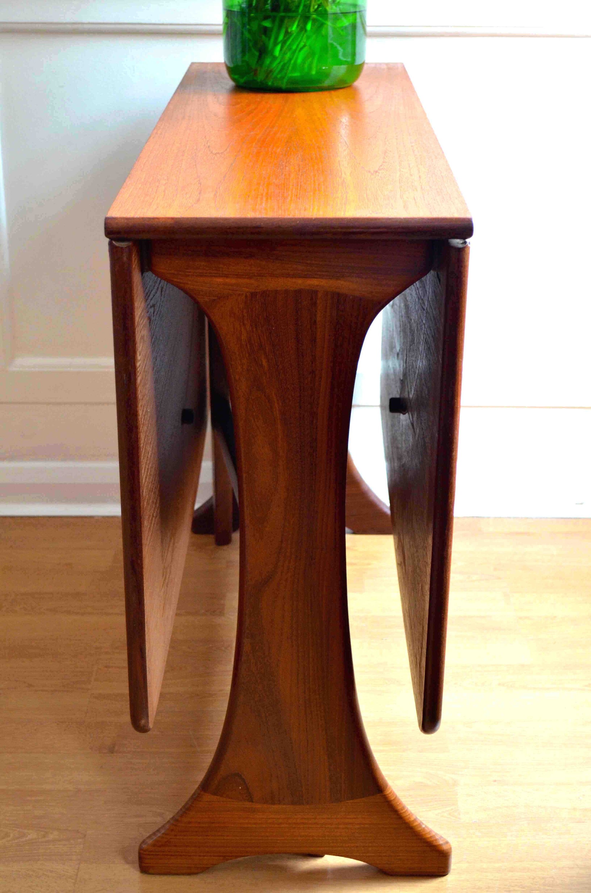 Midcentury G Plan Drop Leaf Teak Table and 4 Chairs. Delivery. Etsy