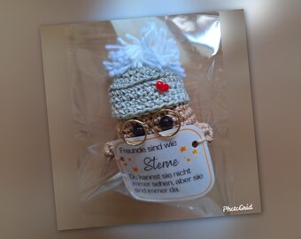 Regalo Girasole Portafortuna All'Uncinetto, Get Well Soon, Decorazione Positiva Per Casa