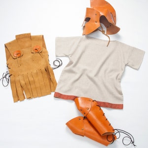 Size 4/6 yo - The complete Greek Warrior Achilles Costume