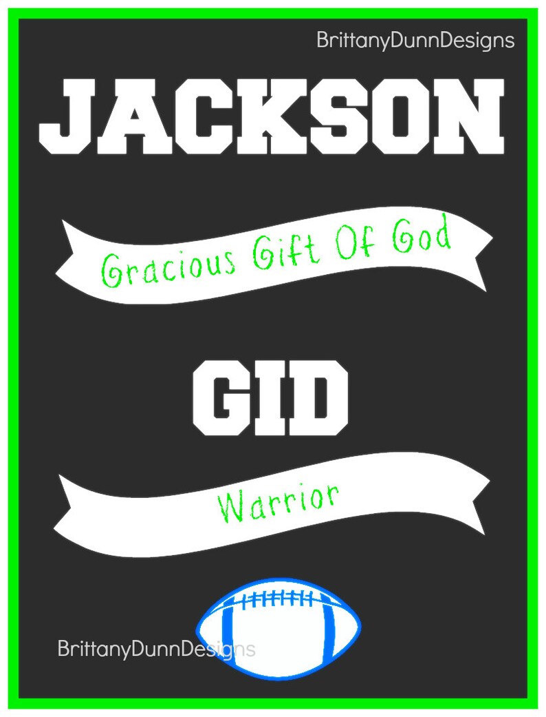 Baby Name Meaning Printable Decoration - Etsy