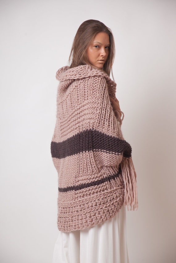chunky cardigan sweater