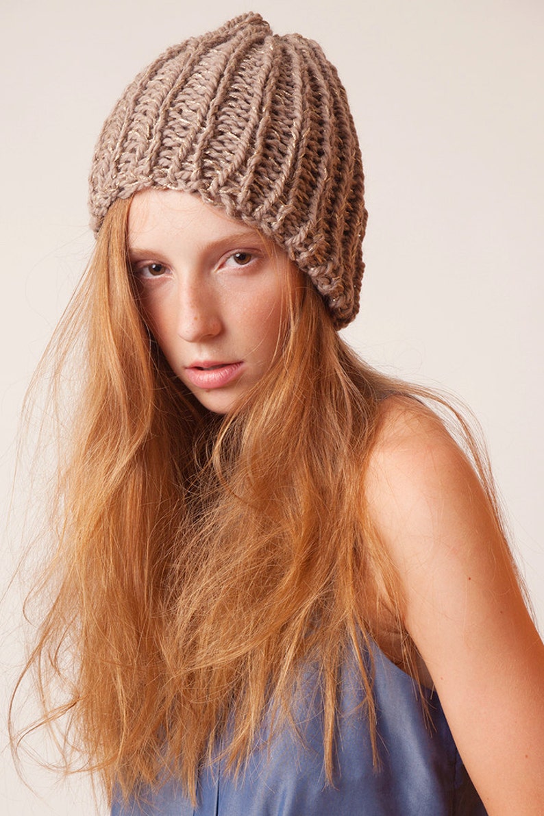 chunky womens beanie