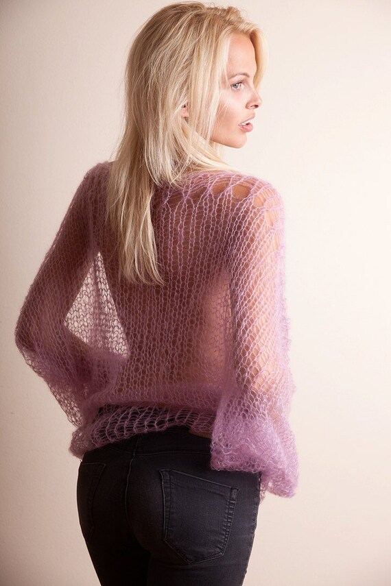 pink winter jumper
