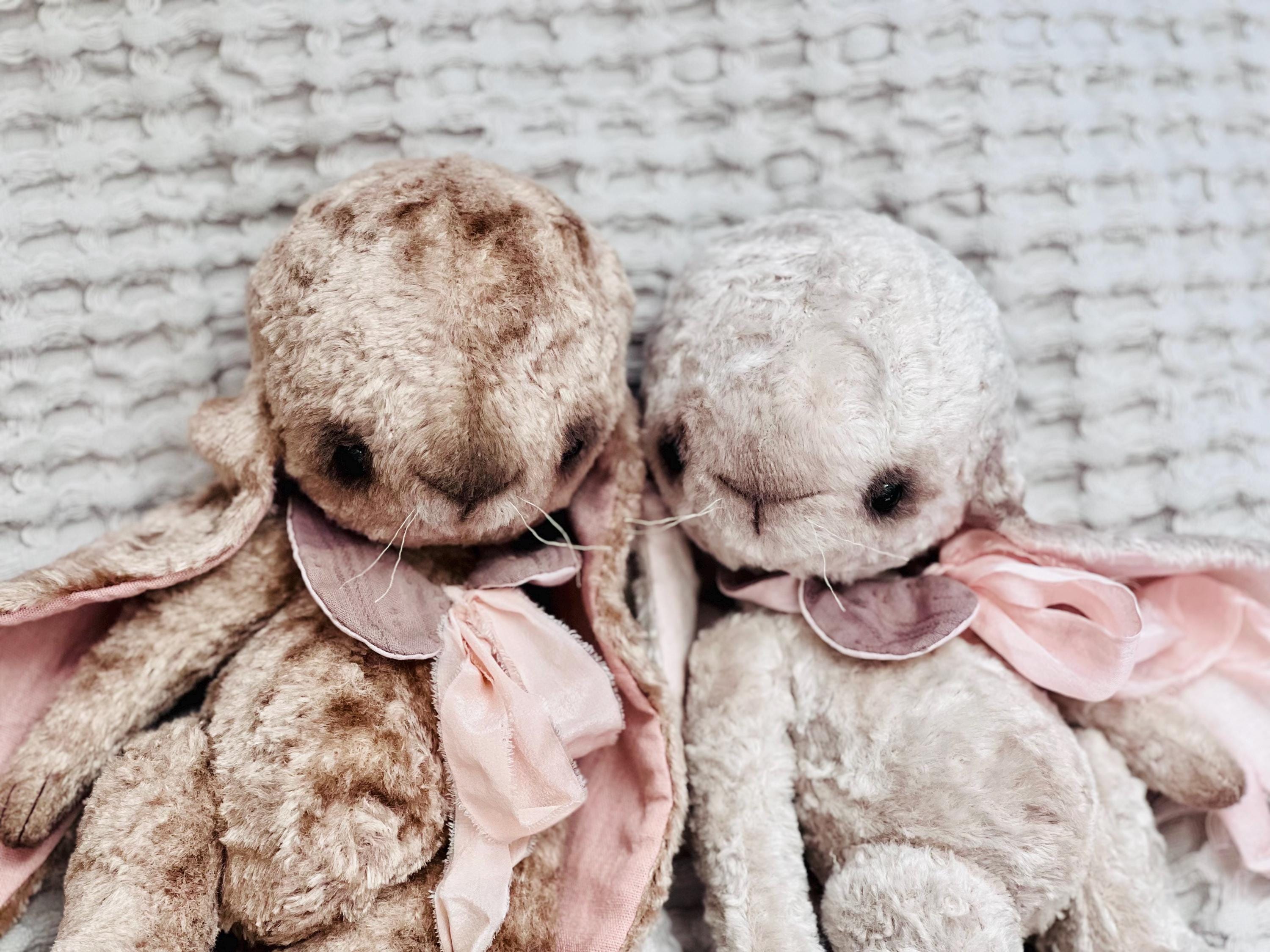 Teddy Bunny Pattern 29 Cm/10,6” With Clothes, Instant Download, Stuffed ...