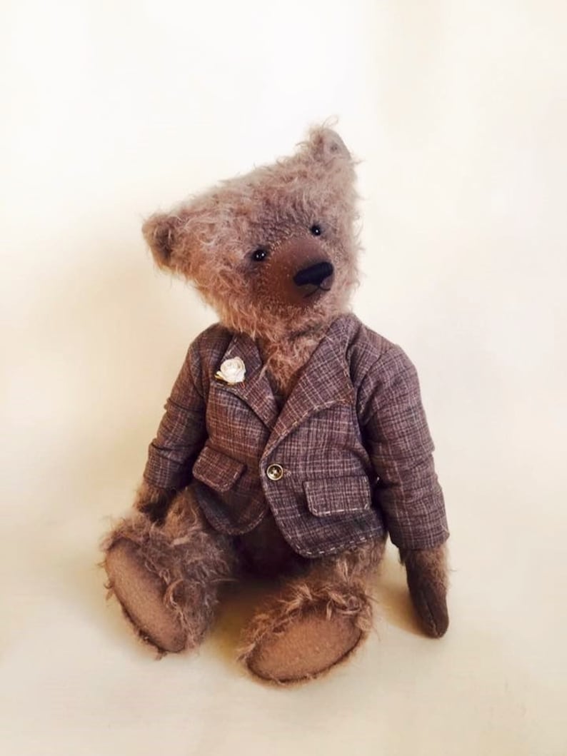 PDF Pattern Teddy Bear Ortwin 43 cm/17 inches, instsnt download, artist teddy bear pattern, interior doll pattern zdjęcie 3