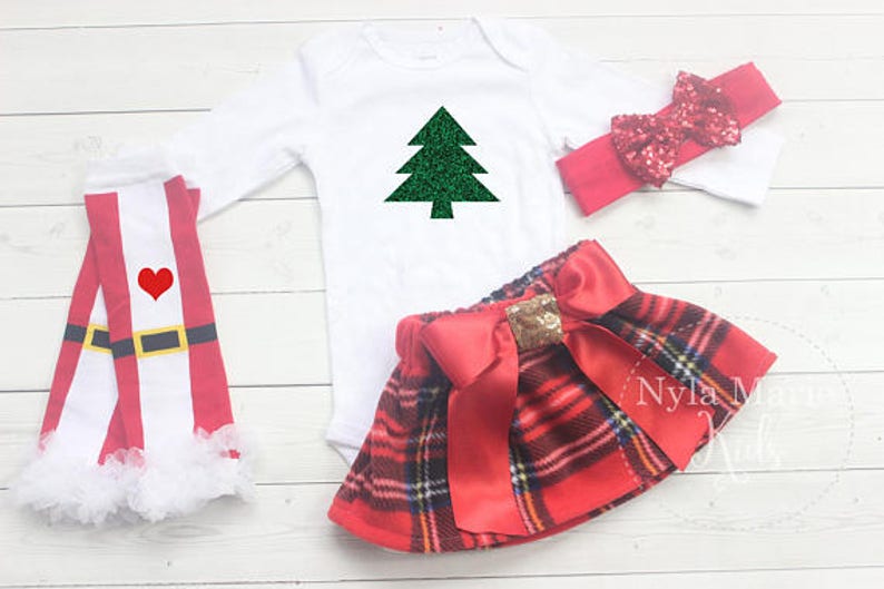 etsy newborn christmas outfit