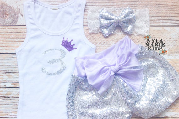 purple birthday outfit