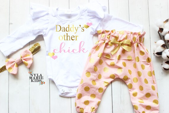 daddy's girl newborn outfit