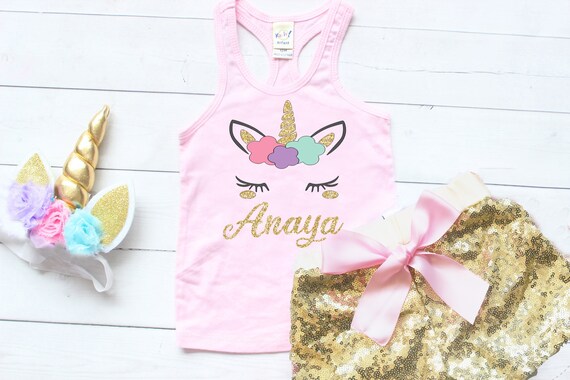 2nd birthday unicorn outfit