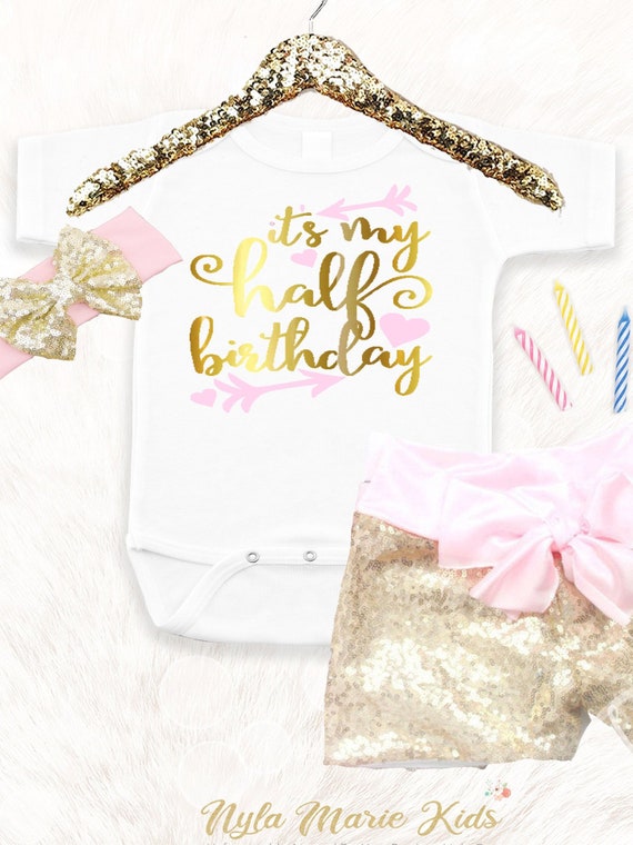 6 month birthday outfit