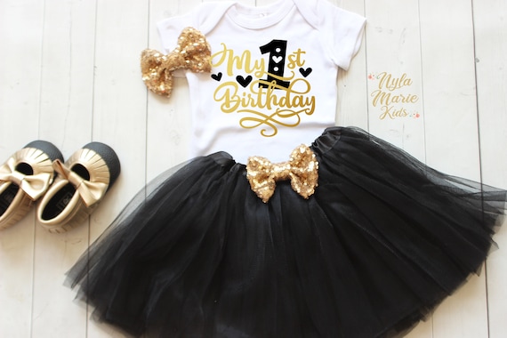 birthday girl one year old outfit