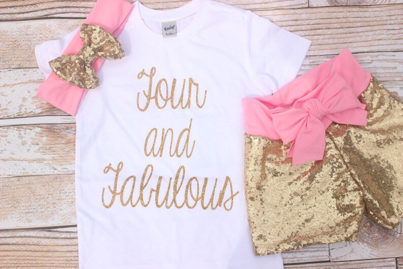 4th birthday outfit girl