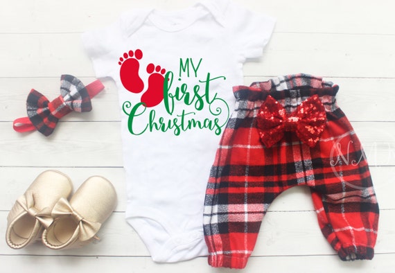 baby girl christmas leggings